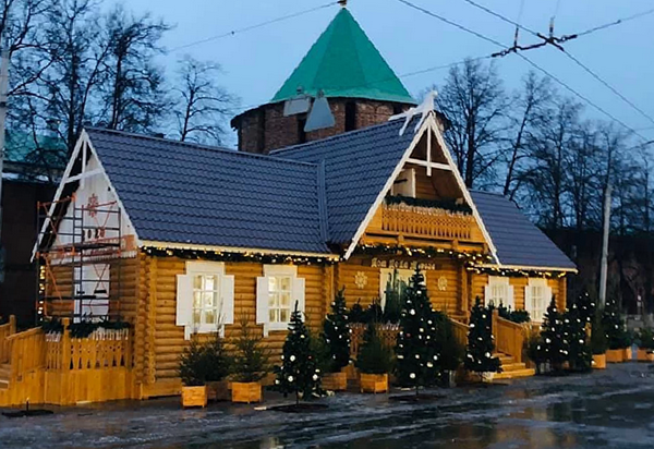 Преступники построили в Нижнем Новгороде резиденцию Деда Мороза