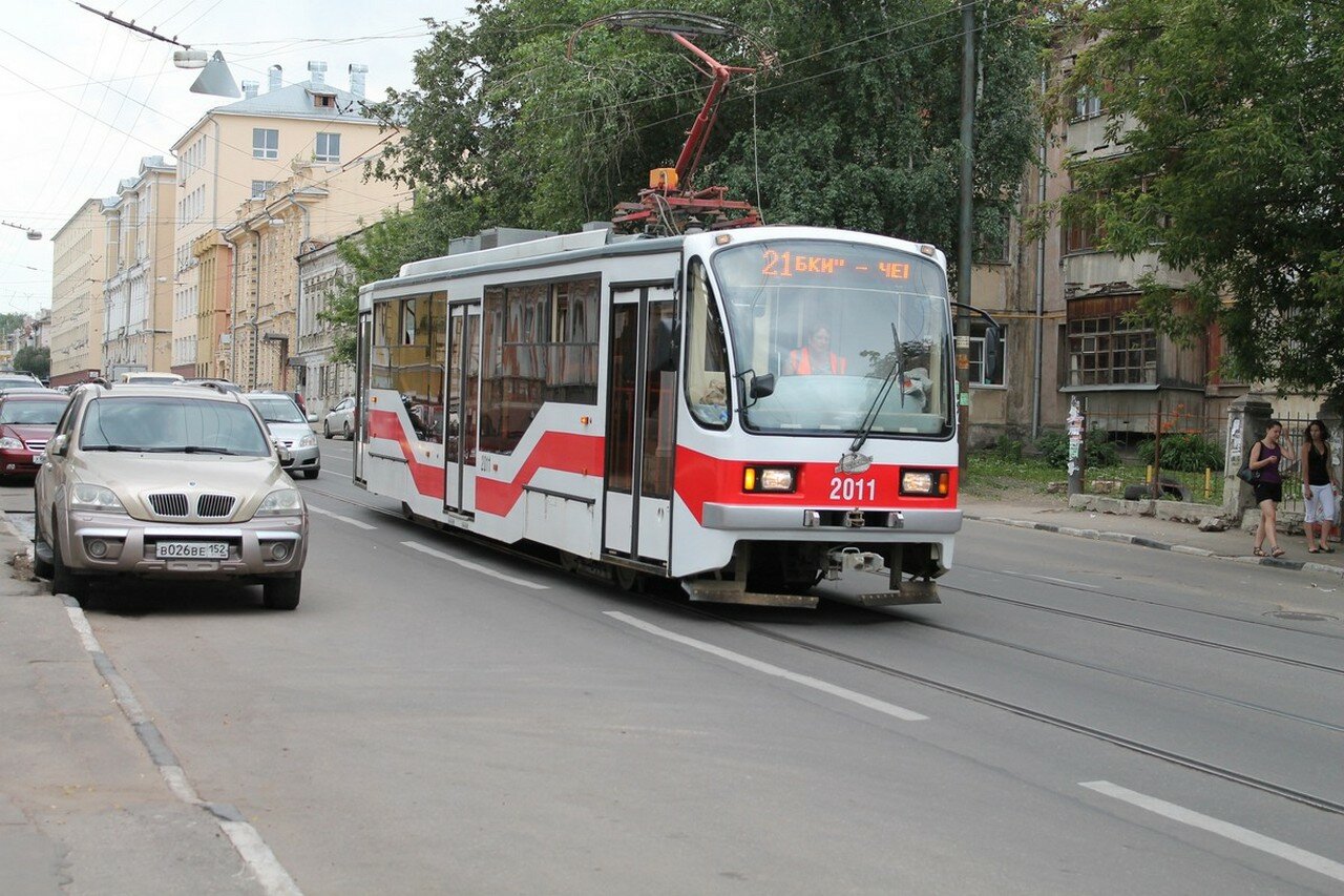 Движение трамваев № 11 в Нижнем Новгороде отменяется до следующего года
