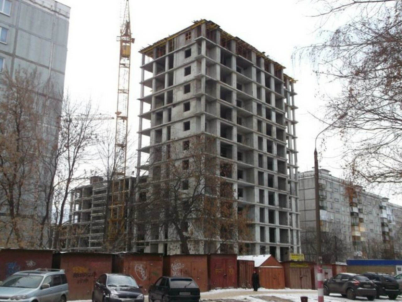 Долгострой на улице Жукова в Нижнем Новгороде достроят в 2018 или 2019 году 